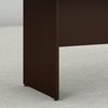 Bush Business Furniture 96W x 42D Boat Shaped Conference Table W/ Wood Base in Mocha Cherry 99TB9642MRK